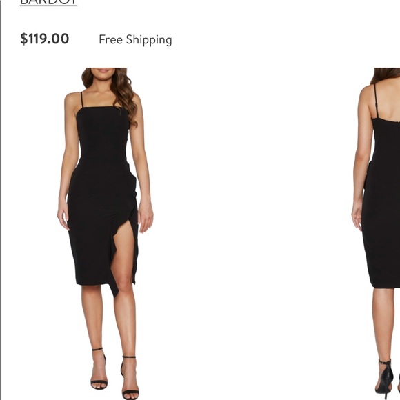 bardot carmelle cocktail dress